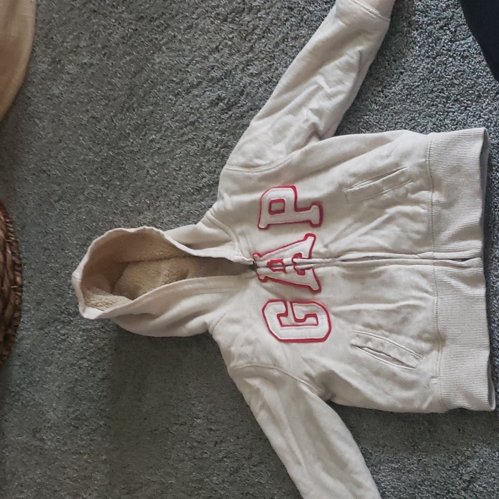 Gap sherpa lined zip up